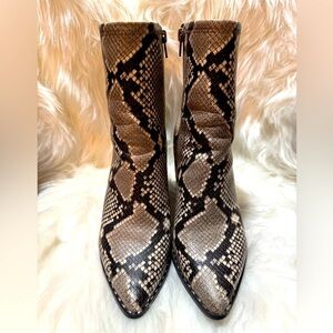 Aldo Snakeskin Pattern Women's Boots